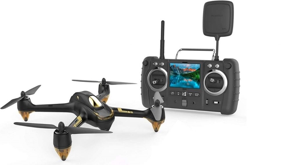 Дрон Hubsan X4 FPV с экраном дистанционного управления