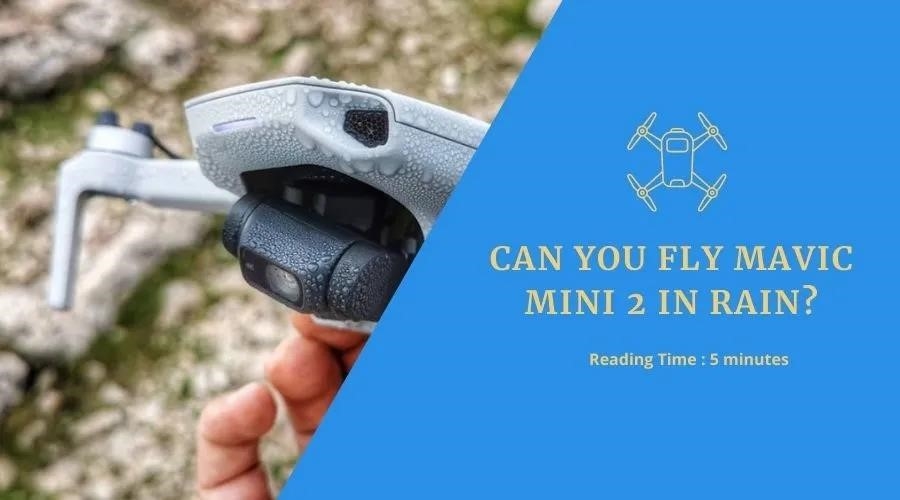 Можете ли вы летать на DJI Mini 3 Pro в дождь?