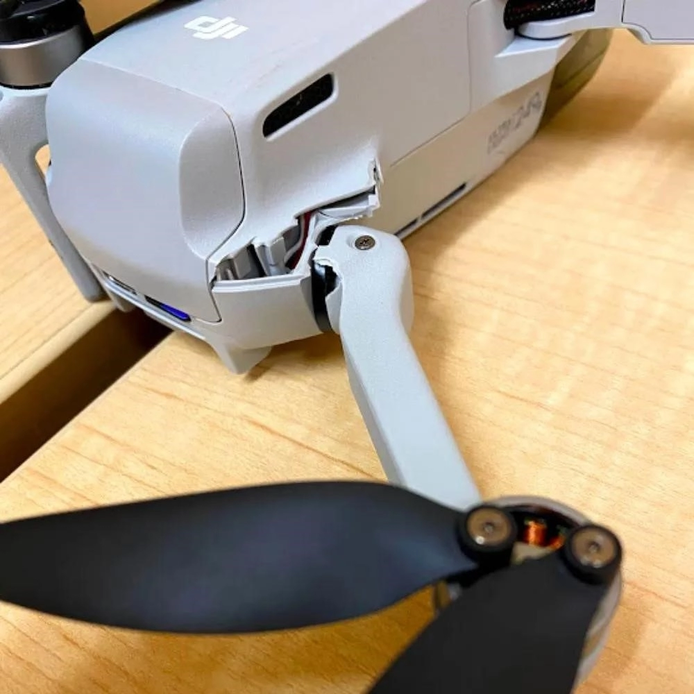 DJI Mini 2 разбился и получил повреждения