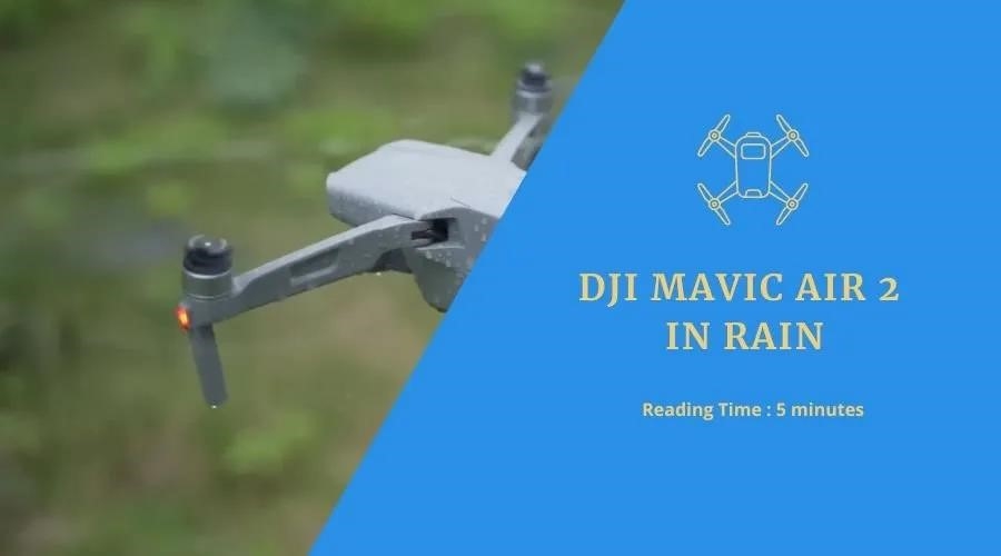 можно ли летать на dji mavic air 2 в дождь