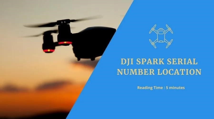 местоположение серийного номера dji spark